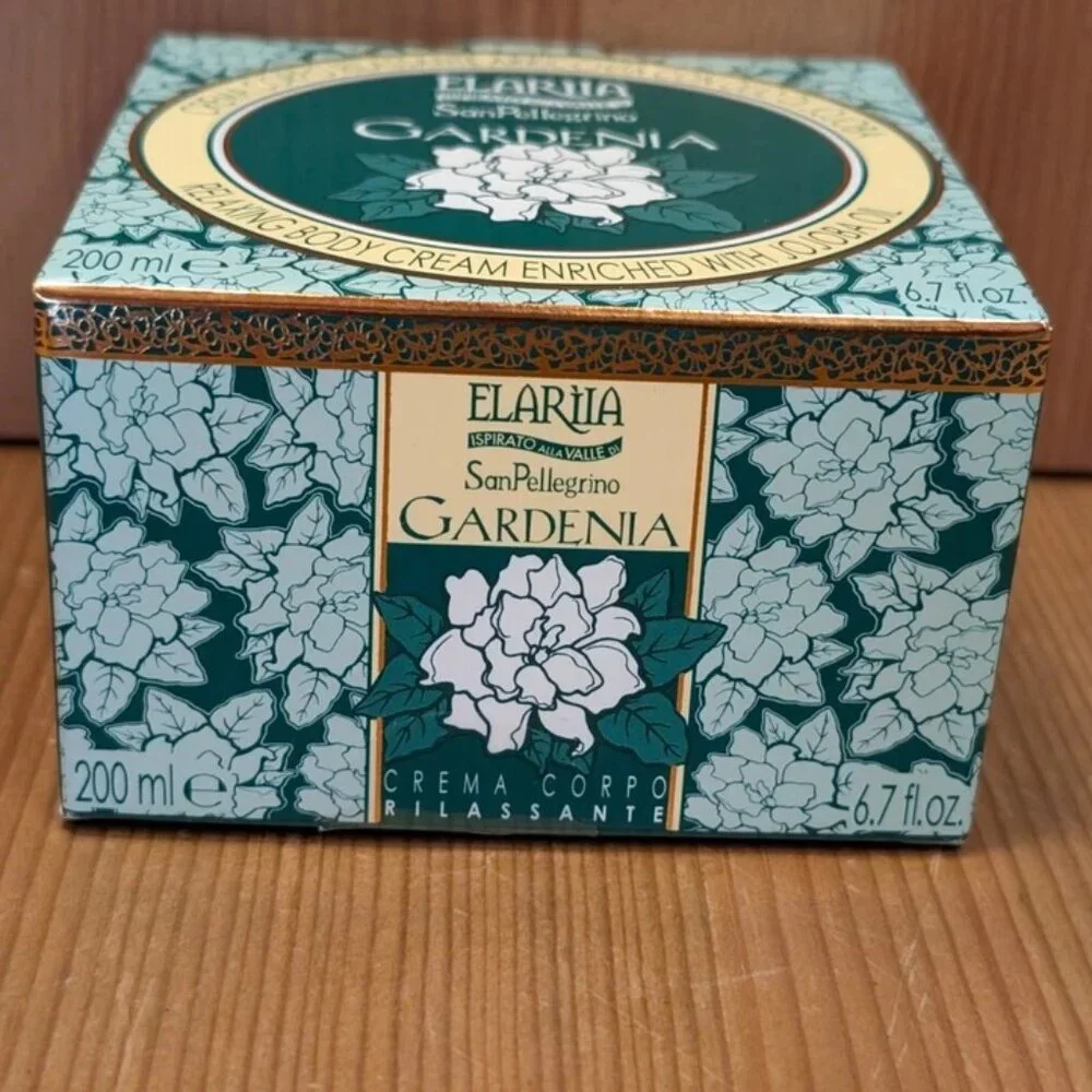 Elariia San Pellegrino Gardenia Relaxing Body Cream Enriched With JoJoba Oil